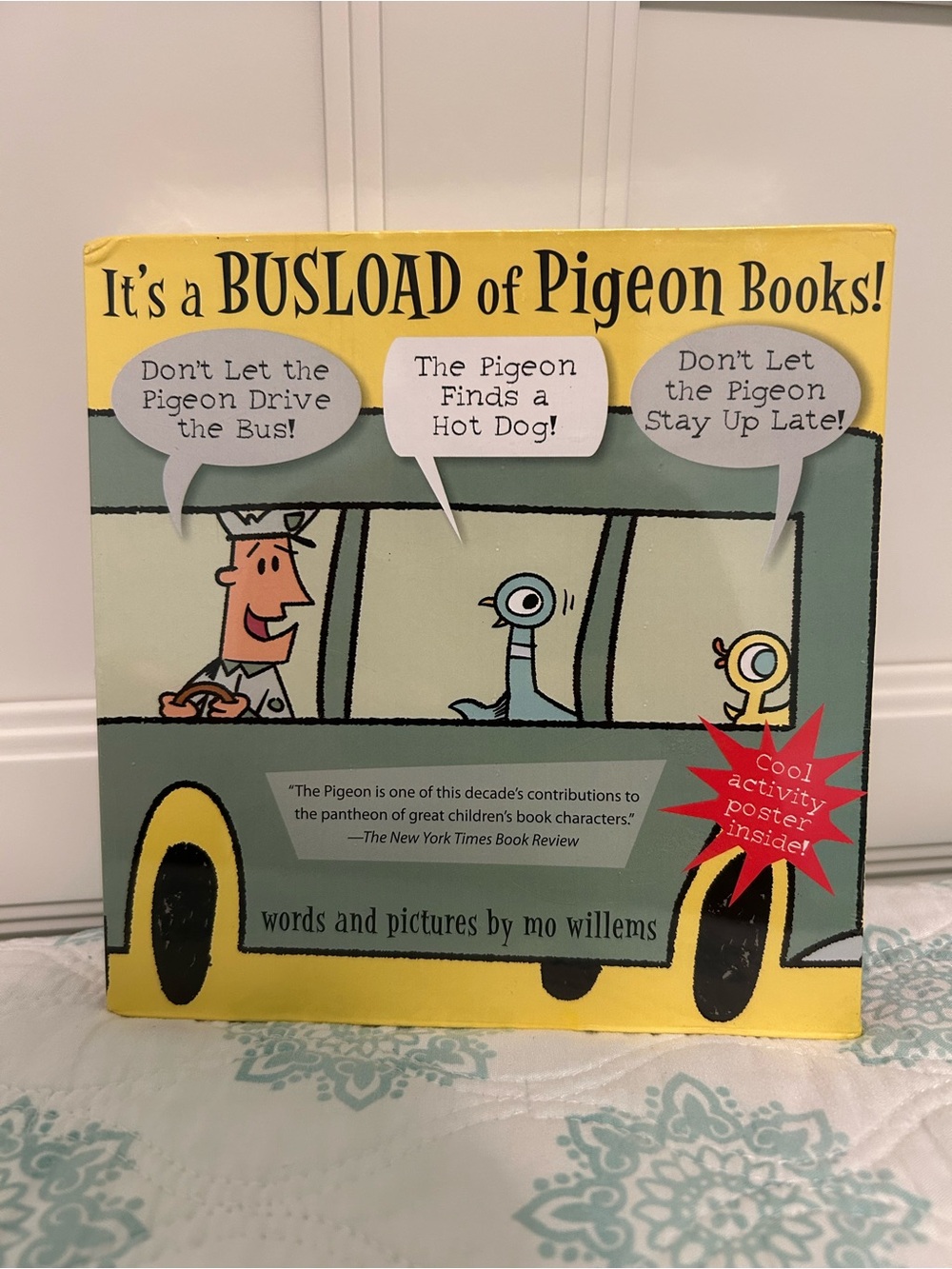 It's a Busload of Pigeon Books